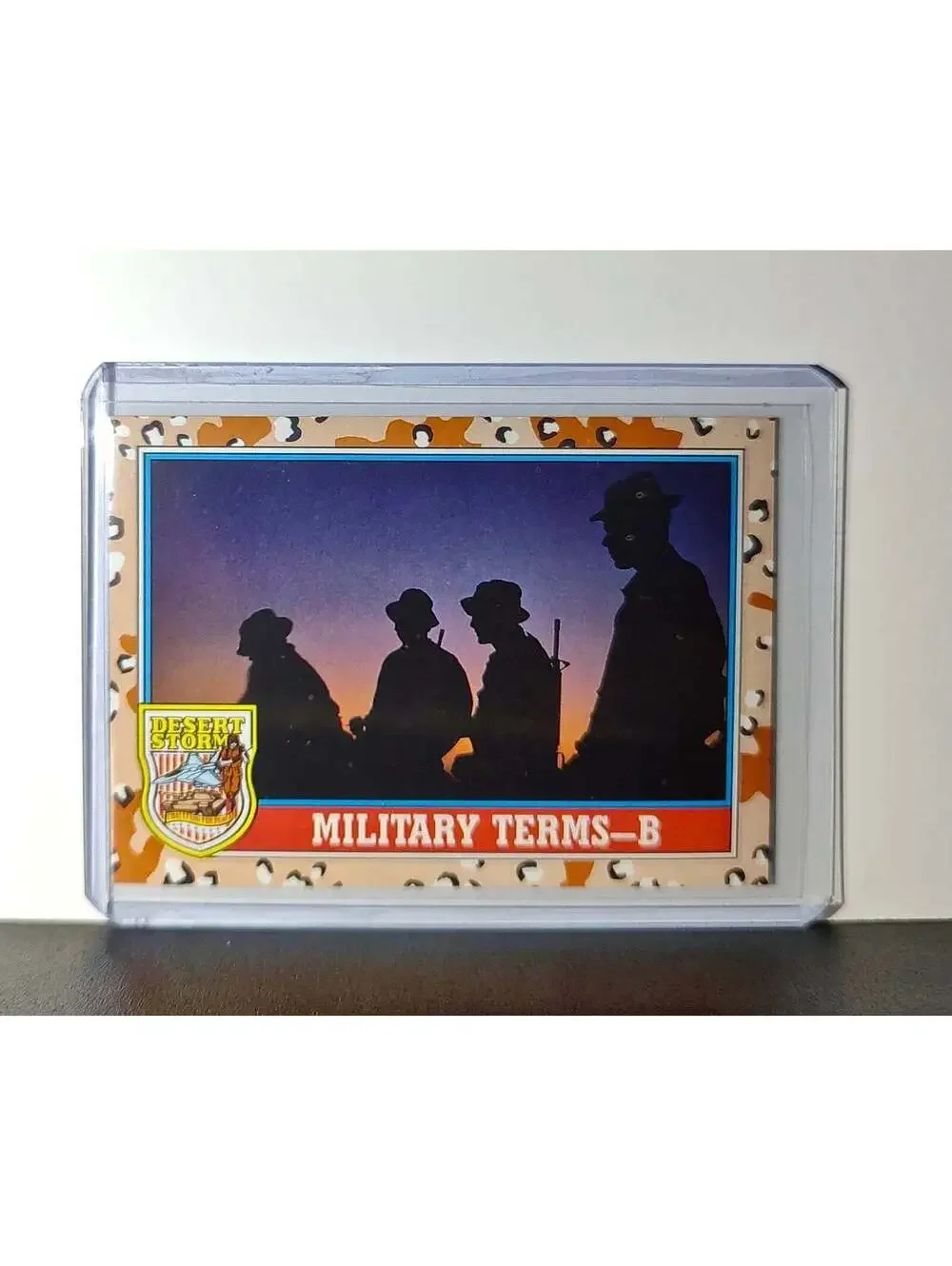 Military Terms – B 1991 Topps Desert Storm #144 Card